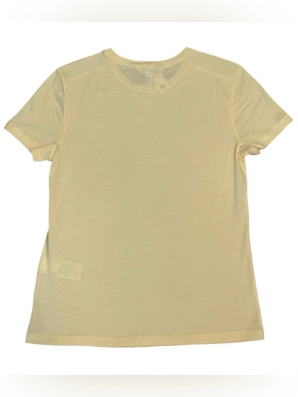 Banana Republic Supima Crewneck TShirt Size XXSmall in Yellow New